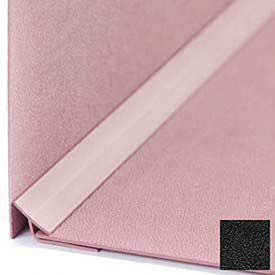 Inside Corner For Wall Sheet, 8'L, Black