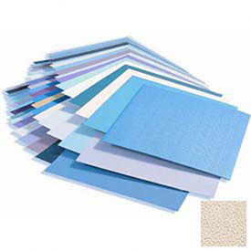 Rigid Vinyl Wall Covering, 1/25'' Thick, 4' X 8' Sheets, Chablis