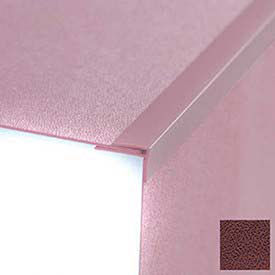Outside Corner For Wall Sheet, 8'L, Cordovan