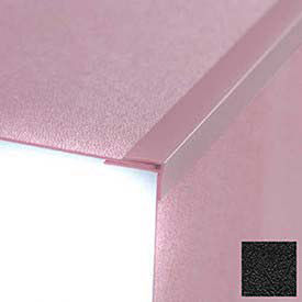 Outside Corner For Wall Sheet, 8'L, Black