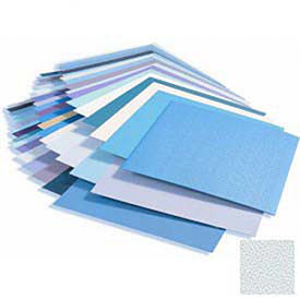 Rigid Vinyl Wall Covering, 1/25'' Thick, 4' X 8' Sheets, Blue Ice