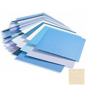 Rigid Vinyl Wall Covering, 1/25'' Thick, 4' X 8' Sheets, Ivory