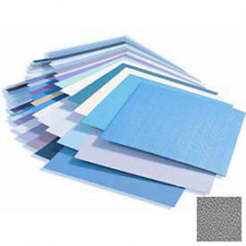 Rigid Vinyl Wall Covering, .060'' Thick, 4' X 8' Sheets, Gray