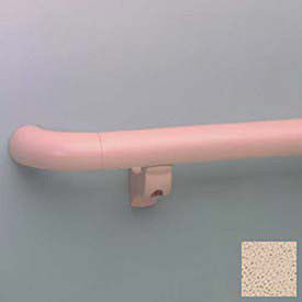 1-1/2" Diameter Round Handrail, Aluminum Retainer, 12' Long, Mojave Sand
