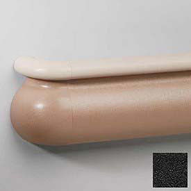 Inside Corner For Crescent Series Handrail, Vinyl, Black