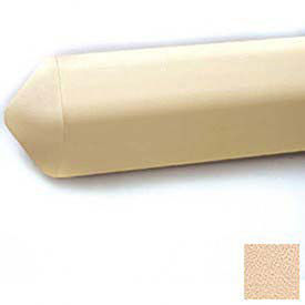 Triangular Wall Guard, 4-1/8"H x 12'L, Cappuccino