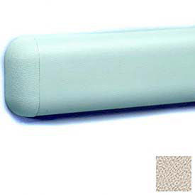 Wall Guard W/Rounded Top & Bottom Edges, 2-516"H x 12'L, Khaki Brown