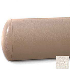 Crescent Series Wall Guard W/Rec. Plastic Clip Retainer System, 5"H x 12'L, Pumice
