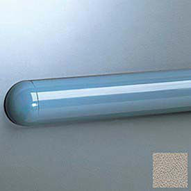 Rounded Accent Rail W/Smooth Finish, 2"H x 12'L, Chinchilla