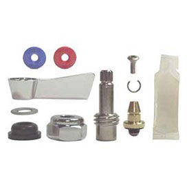 Fisher Right Hand Swivel Stem Repair Kit, Polished Chrome, 3000-0000