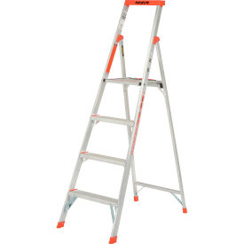 Little Giant 15270-001 Flip-N-Lite Aluminum Platform Step Ladder - 6'