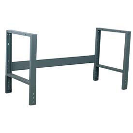 Stackbin 3500 Series Bench Frame, 41"W X 27"D X 32-1/4"H, Gray