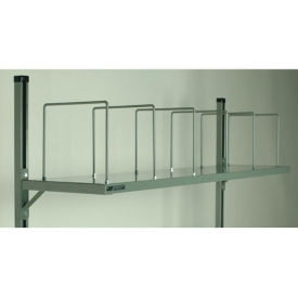 Stackbin Flat Cantilevered Shelf, 52"W X 16"D, Gray