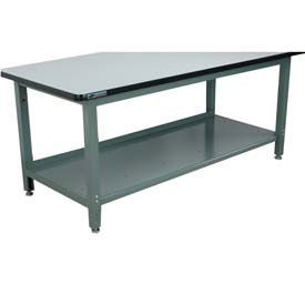 Stackbin Full Depth Bottom Shelf, 40"W X 24"D, Gray