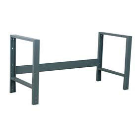 Stackbin 3500 Series Fixed Height Bench Frame, 65"W X 27"D X 32-1/4"H, Black