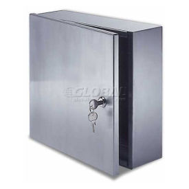 Acudor Surface Mount Valve Box Satin Polish, Stainless Steel, 12x12x6