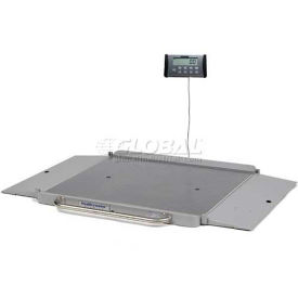 Health O Meter Digital Wheelchair Dual Ramp Scale 1000 x 0.2lb XL Platform, Remote Display, 2700KL