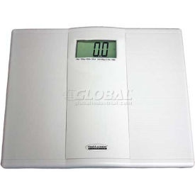 Health O Meter Digital Floor Scale 400 x 0.1lb/180 x 0.05kg 14-1/4 x 11-3/4 Plat., 822KL, 2 Pack