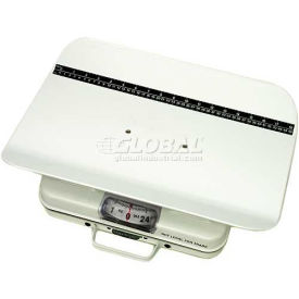 Health O Meter Tray Scale 25kg x 100g, Mechanical W/ 19-3/8 x 12-3/8 Tray, 386KGS-01