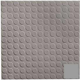 Slate Rubber Tile Low Profile Circular Design 50cm
