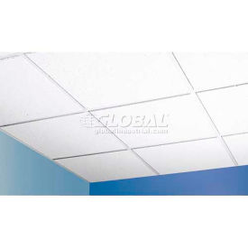 Baroque Mineral Fiber Ceiling Tile Reveal Edge 24 L 16 Qty