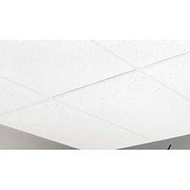 Fine Fissured Mineral Fiber Ceiling Tile Performance Series Trim Edge 48 L