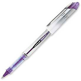 Sanford Uni-ball Vision Elite Rollerball Pen, Refillable, 0.8mm, Purple Ink