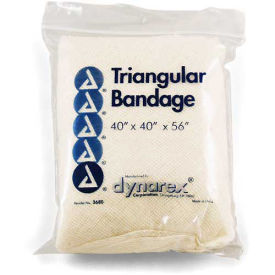 Medique 65001 Triangular Bandage, 36" x 36" x 52", 1/Bag
