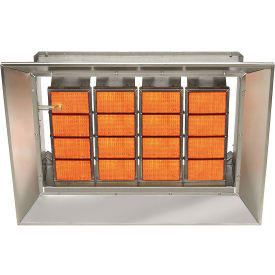 SunStar Natural Gas Heater Infrared Ceramic, 155000 BTU - Not For Residential Use