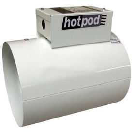 TPI Hotpod 8" Diameter Inlet Duct Mounted Heater Hardwired, 1440/720W 120V