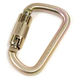 Miller 17D-1/ Miller Steel Twist-Lock Carabiner, Silver