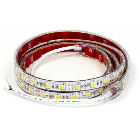 Buyers Products 72-LED Light Strip with 3M Adhesive Backing, 48"L, Clear Warm