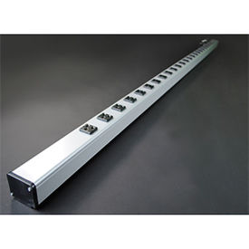 Multi-Outlet Power Unit, 125V, 15A, 72"L, 24 Outlets, 15' Cord