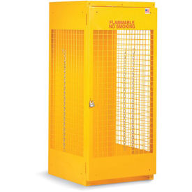 RELIUS SOLUTIONS Upright Cylinder Cabinet - 30x32x65" - 5-10 Cylinders - Aluminum - Set Up