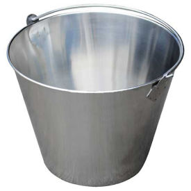 Vestil BKT-SS-325, Stainless Steel Bucket 3-1/4 Gallon Capacity