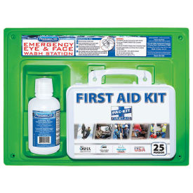 Physicians Care #24-500 Eye Flush Solution with First Aid Kit