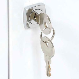 Global Industrial Replacement Keys For Medicine Cabinet Model 269940, Set Of 2