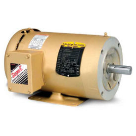 Baldor General Purpose Motor CEM3708T, 5 HP, 208-230/460 V, 3 PH, 1160 RPM, 215TC, TEFC