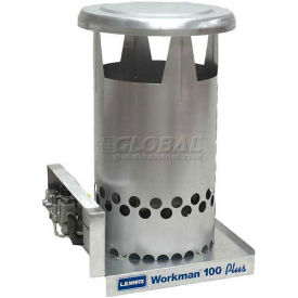 L.B. White Portable Gas Heater Workman, 100K BTU, Natural Gas