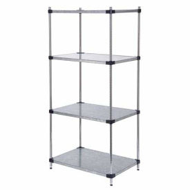 Nexel Shelving, Galvanized Steel, 60"W X 18"D X 54"H