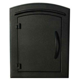 Manchester Locking Security Option with Plain Door, Black