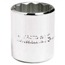 Proto 3/8" Drive Socket 24mm, 12 Point, 1-5/16" Long, J5224M