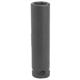 Proto 3/8" Drive Deep Impact Socket 19mm, 6 Point, 2-3/4" Long, J7019M
