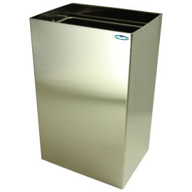 Frost Wall Mounted Waste Receptacle, Stainless Steel, 15 Gallon
