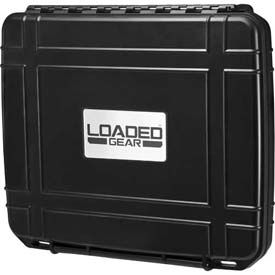 Loaded Gear HD-10 Hard Case, Watertight, Crushproof w/Wrist Strap, 8-7/8"Lx10-11/16"Wx1-3/8"H