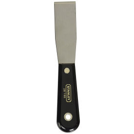 Nylon Handle Stiff Putty Knife, 1-1/4" Wide Blade
