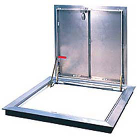 Bilco Non-Drainage Angle Frame, Single Leaf, Aluminum, 30"Lx30"W