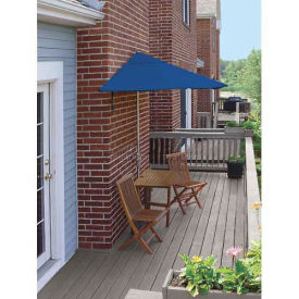TERRACE MATES® VILLA Standard 5 Pc. Set W/ 9 Ft. Umbrella, Blue Sunbrella