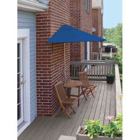 TERRACE MATES® BISTRO Standard 5 Pc. Set W/ 9 Ft. Umbrella, Blue Sunbrella