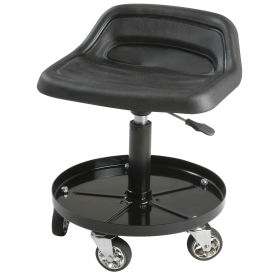 Swivel Tractor Seat, 8514, Large Tool Tray, Height Adjustable, Black